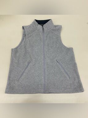 GREY WOMENS ZIP UP VEST